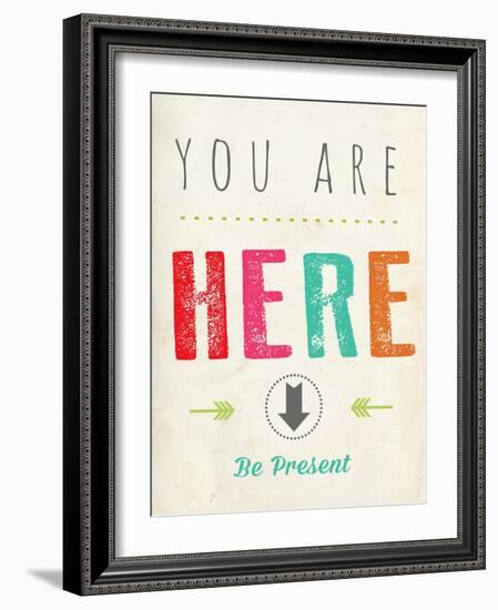 You are Here-Kindred Sol Collective-Framed Art Print