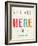 You are Here-Kindred Sol Collective-Framed Art Print