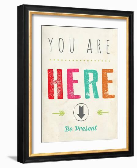 You are Here-Kindred Sol Collective-Framed Art Print