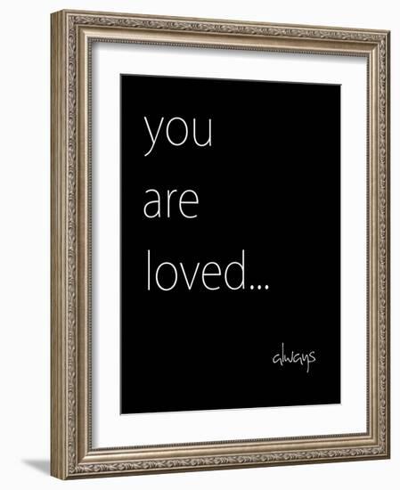 You Are Loved-Kristin Emery-Framed Art Print