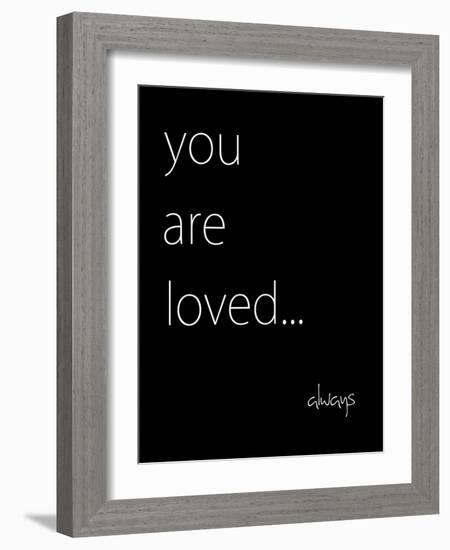 You Are Loved-Kristin Emery-Framed Art Print