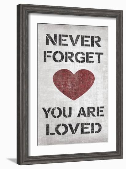 You are Loved-N. Harbick-Framed Art Print