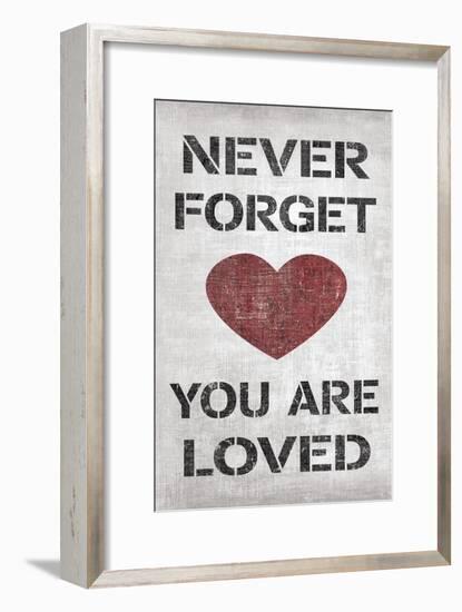 You are Loved-N. Harbick-Framed Art Print