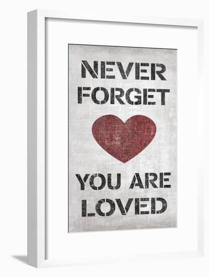 You are Loved-N. Harbick-Framed Art Print