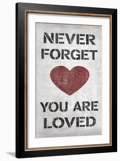You are Loved-N. Harbick-Framed Art Print