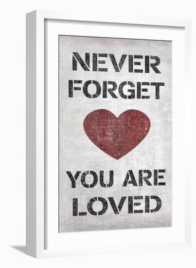 You are Loved-N. Harbick-Framed Art Print