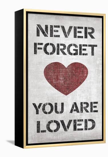 You are Loved-N. Harbick-Framed Stretched Canvas