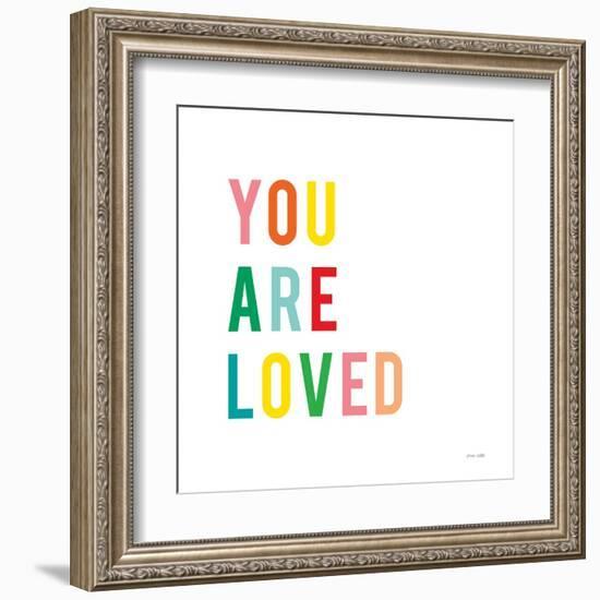 You are Loved-Ann Kelle-Framed Art Print