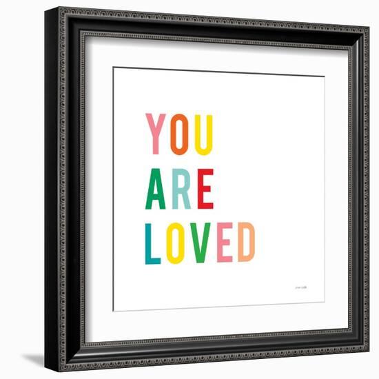 You are Loved-Ann Kelle-Framed Art Print