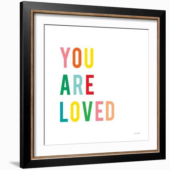 You are Loved-Ann Kelle-Framed Art Print