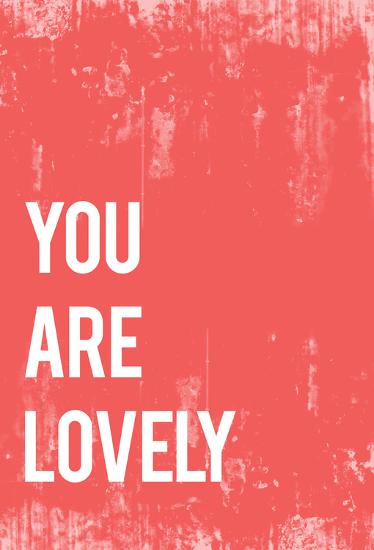 You Are Lovely-Kindred Sol Collective-Framed Print Mount