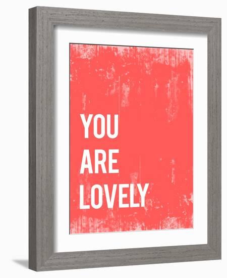 You are Lovely-Kindred Sol Collective-Framed Art Print