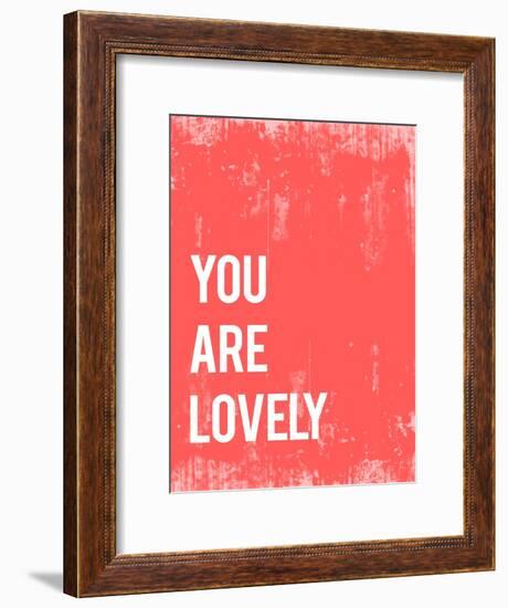 You are Lovely-Kindred Sol Collective-Framed Art Print