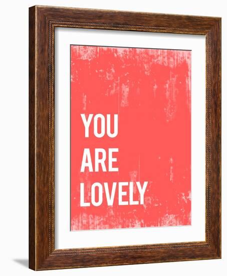 You are Lovely-Kindred Sol Collective-Framed Art Print