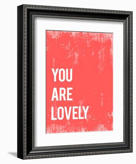 You are Lovely-Kindred Sol Collective-Framed Art Print