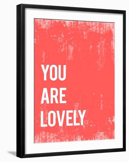 You are Lovely-Kindred Sol Collective-Framed Art Print