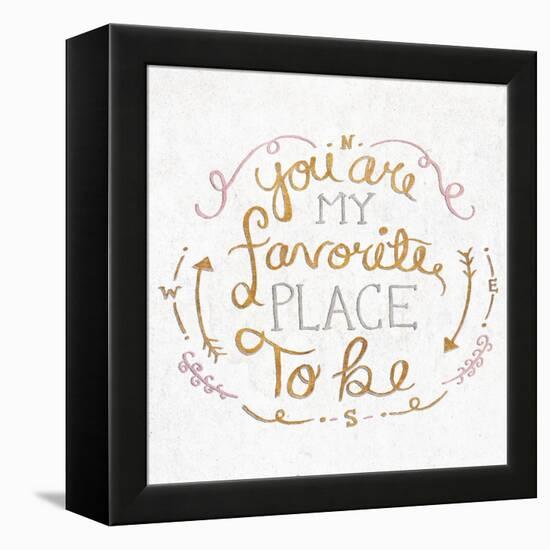 You are My Favorite Square-SD Graphics Studio-Framed Stretched Canvas