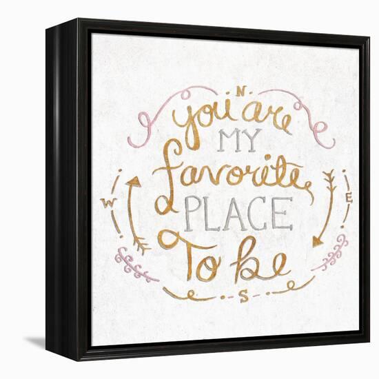 You are My Favorite Square-SD Graphics Studio-Framed Stretched Canvas