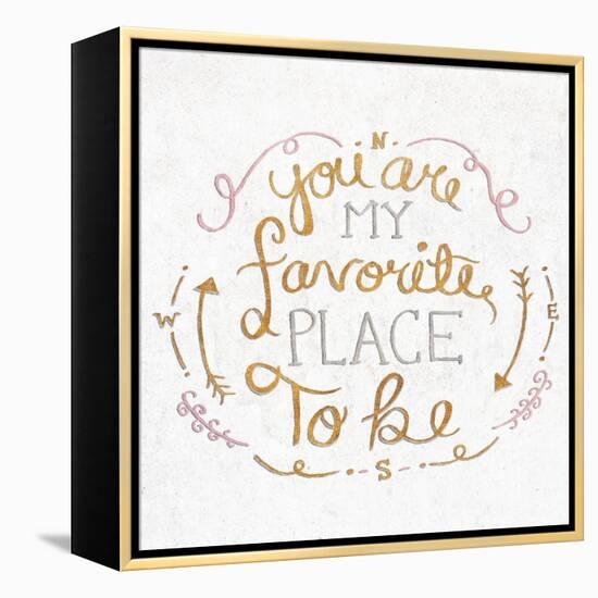 You are My Favorite Square-SD Graphics Studio-Framed Stretched Canvas