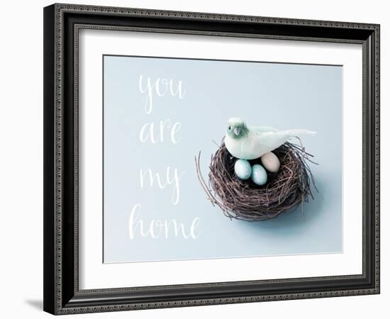 You are My Home Love Birds-Susannah Tucker-Framed Art Print