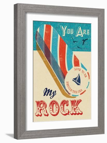 You are My Rock-Rocket 68-Framed Giclee Print