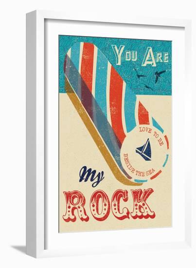 You are My Rock-Rocket 68-Framed Giclee Print