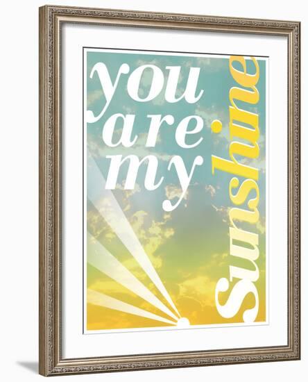 You Are My Sunshine-Pete Oxford-Framed Art Print