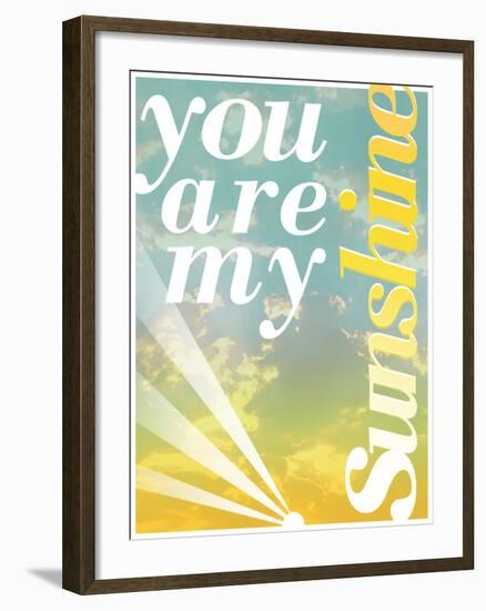 You Are My Sunshine-Pete Oxford-Framed Art Print