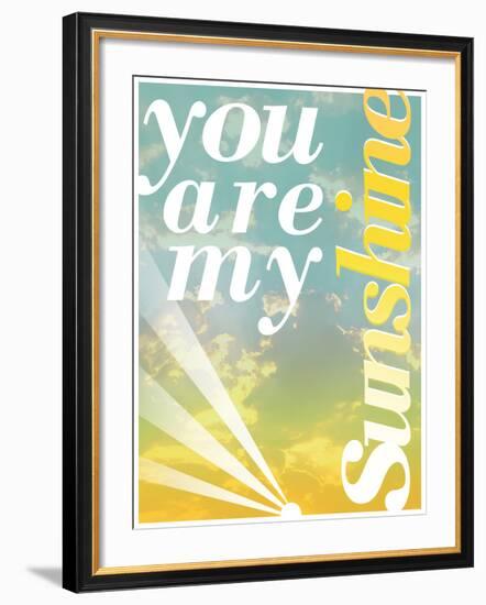 You Are My Sunshine-Pete Oxford-Framed Art Print