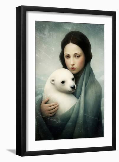 You Are Safe – Seal-Paula Belle Flores-Framed Art Print