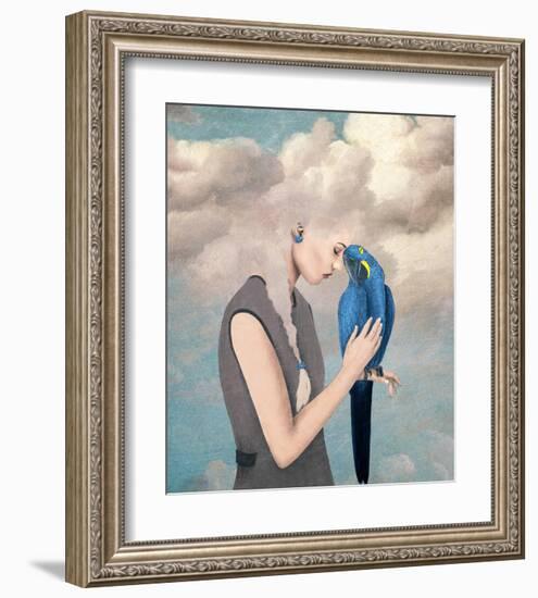 You Are Safe With Me-Paula Belle Flores-Framed Art Print