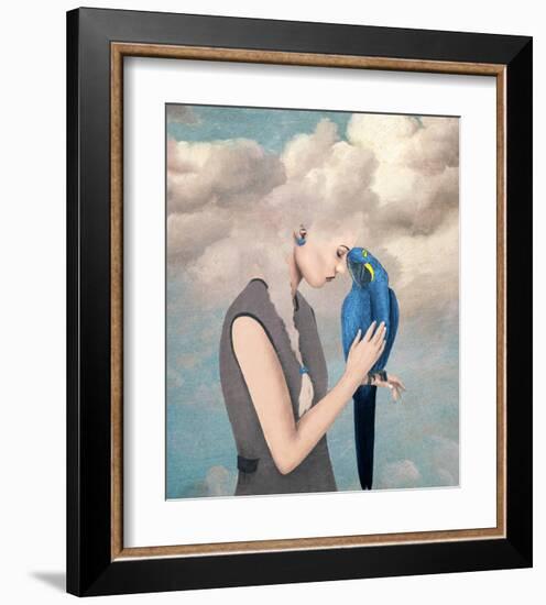 You Are Safe With Me-Paula Belle Flores-Framed Art Print