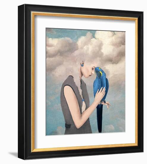 You Are Safe With Me-Paula Belle Flores-Framed Art Print