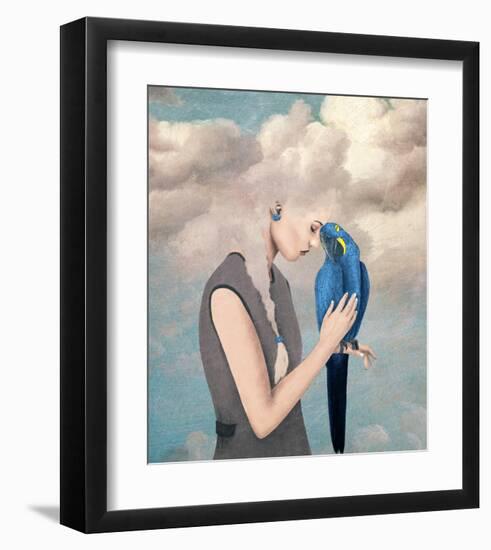 You Are Safe With Me-Paula Belle Flores-Framed Art Print