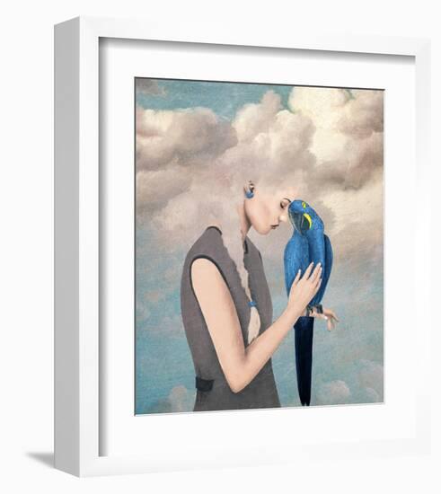 You Are Safe With Me-Paula Belle Flores-Framed Art Print