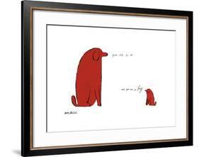 You Are So Little and You Are So Big, c. 1958-Andy Warhol-Framed Giclee Print