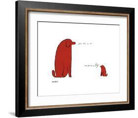 You Are So Little And You Are So Big, c. 1958-Andy Warhol-Framed Art Print