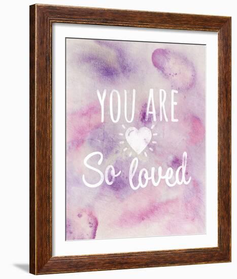 You Are So Loved-Lottie Fontaine-Framed Giclee Print