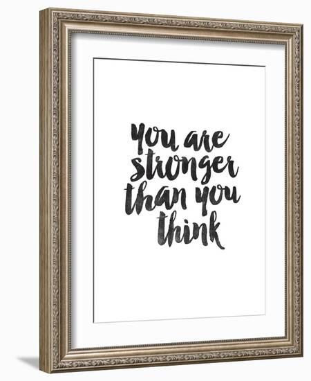 You Are Stronger Than You Think-Brett Wilson-Framed Art Print