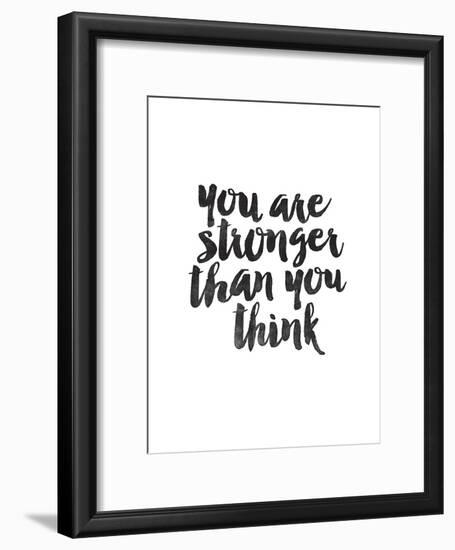 You Are Stronger Than You Think-Brett Wilson-Framed Art Print