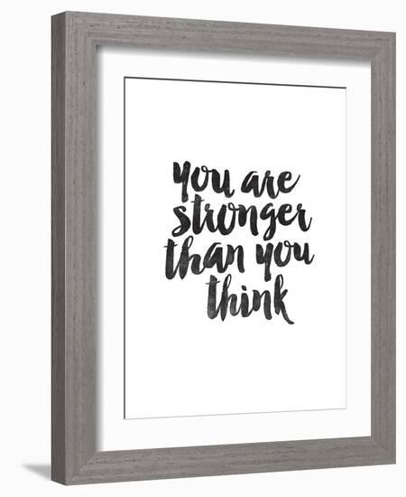 You Are Stronger Than You Think-Brett Wilson-Framed Art Print