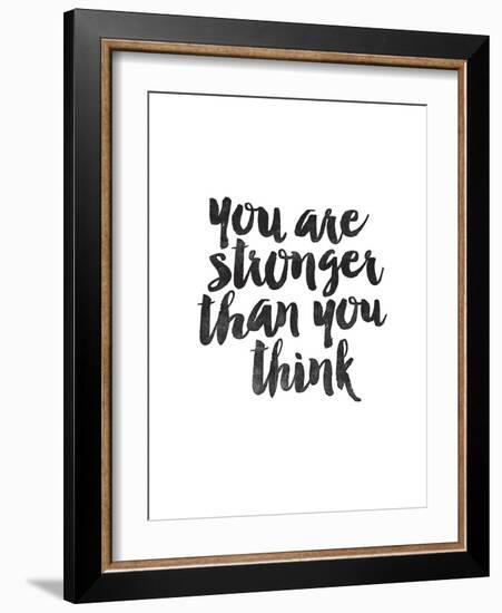 You Are Stronger Than You Think-Brett Wilson-Framed Art Print