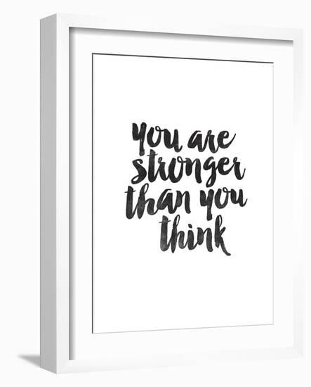 You Are Stronger Than You Think-Brett Wilson-Framed Art Print