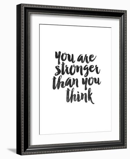 You Are Stronger Than You Think-Brett Wilson-Framed Art Print