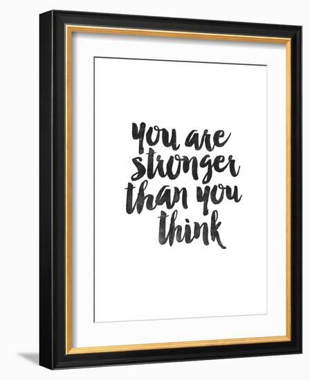 You Are Stronger Than You Think-Brett Wilson-Framed Art Print