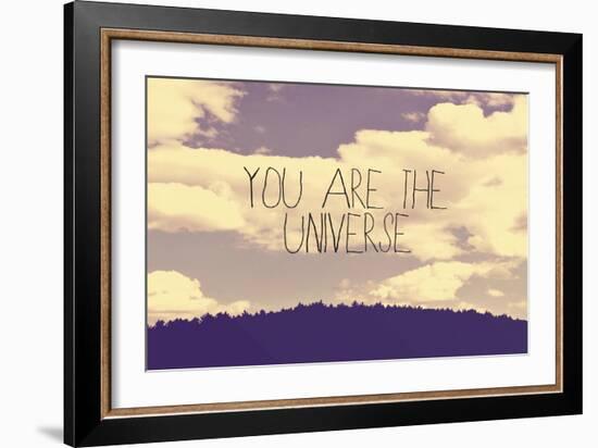 You are the Universe-Vintage Skies-Framed Giclee Print