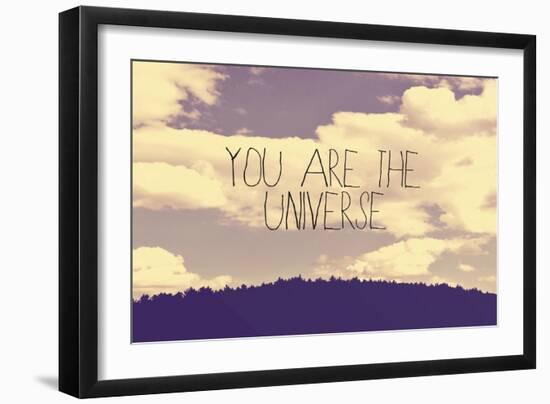 You are the Universe-Vintage Skies-Framed Giclee Print