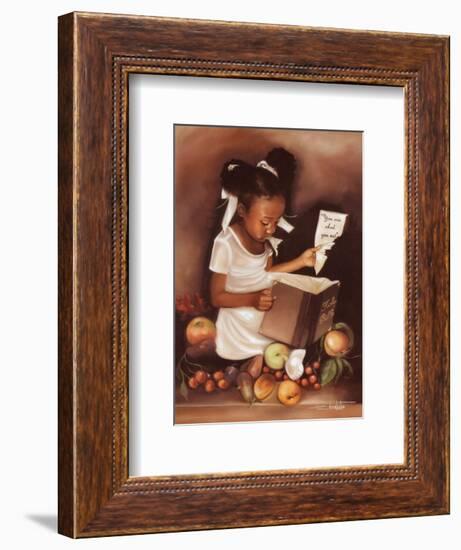 You Are What You Eat-Edwin Lester-Framed Art Print