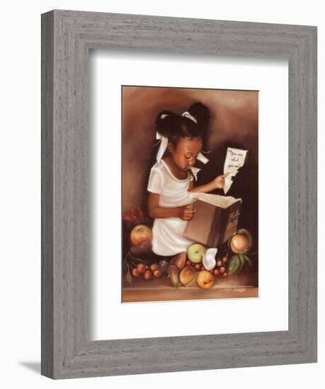 You Are What You Eat-Edwin Lester-Framed Art Print