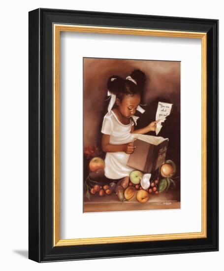 You Are What You Eat-Edwin Lester-Framed Art Print